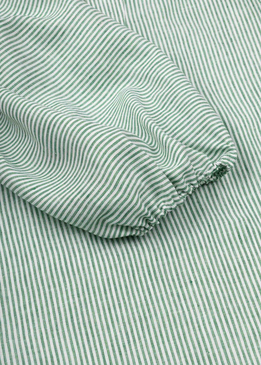 Striped Linen 'Prinzessin' Dress