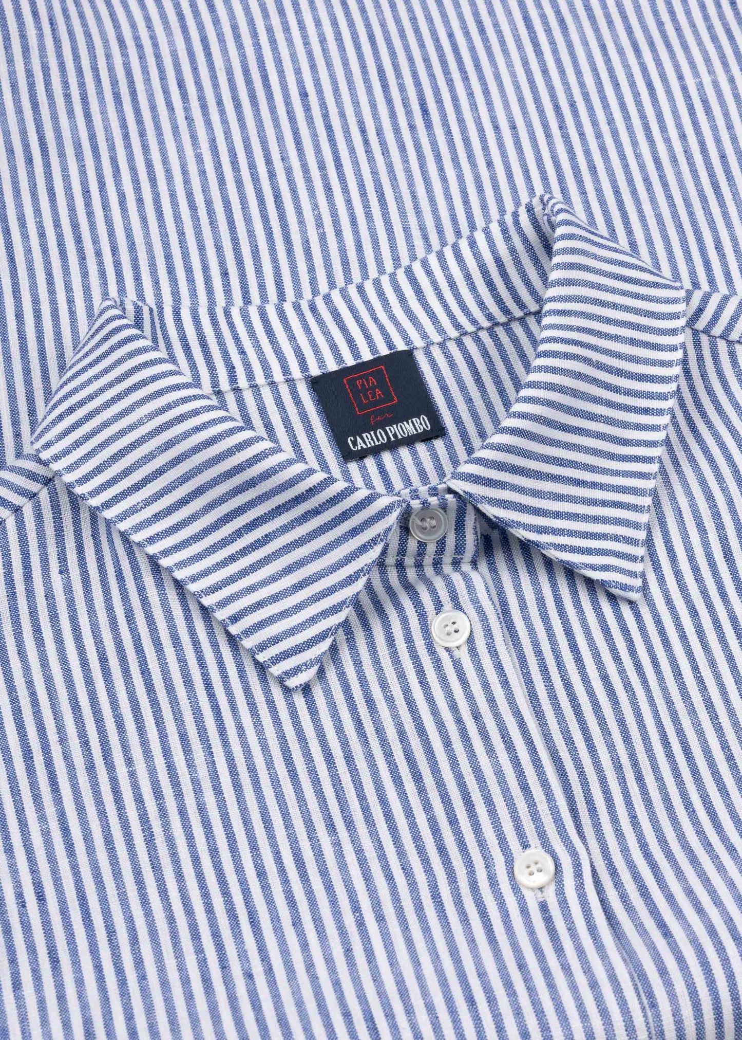 Striped Linen 'Woman Shirt'