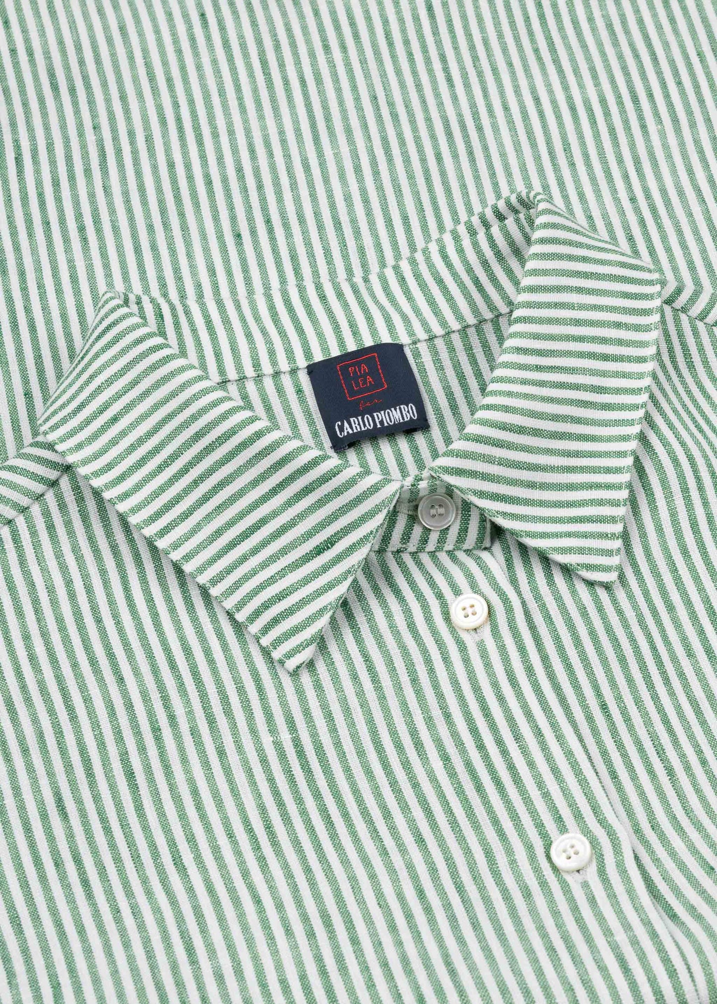 Striped Linen 'Woman Shirt'