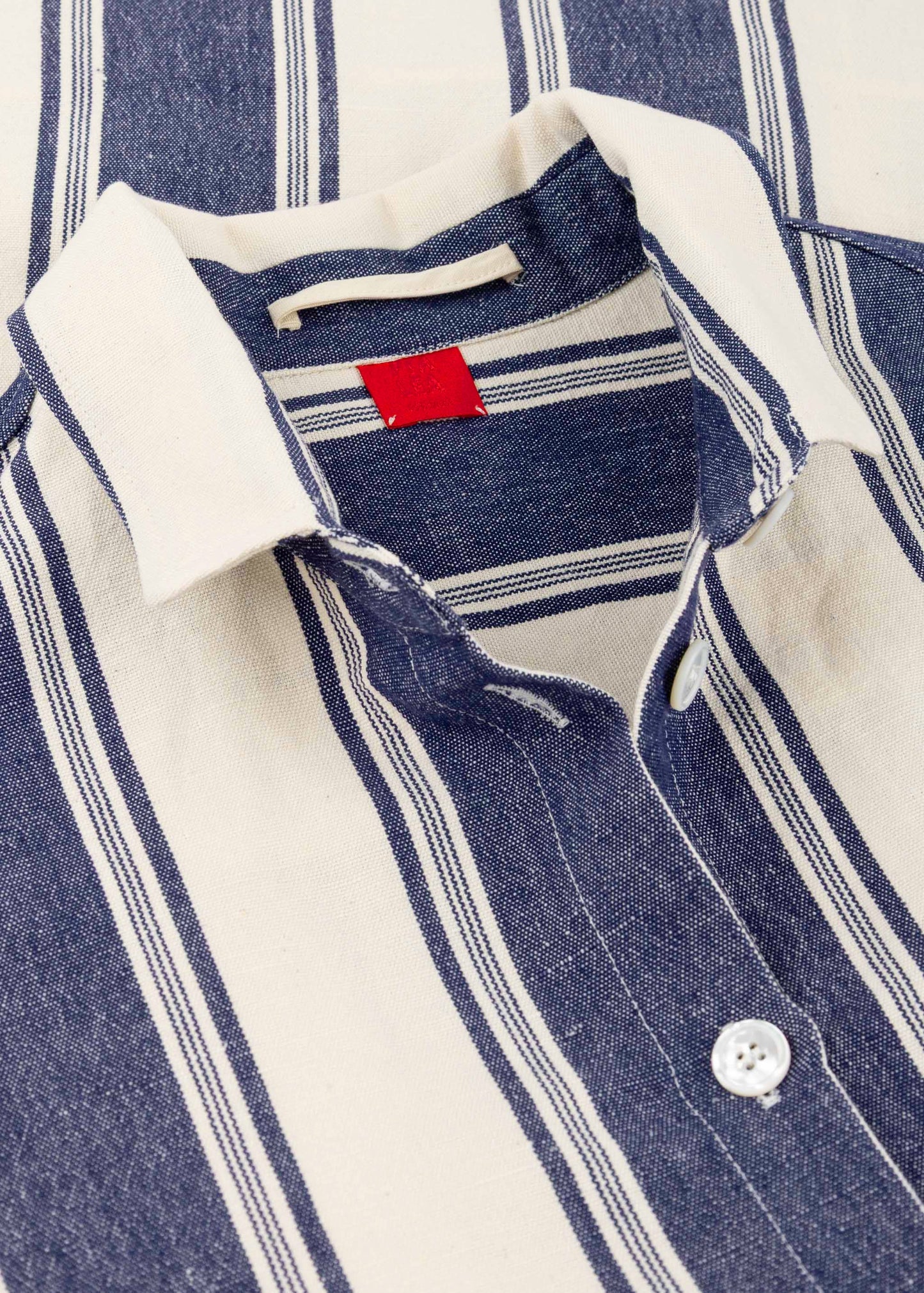 Cotton-Linen Blend 'Pocket Shirt'