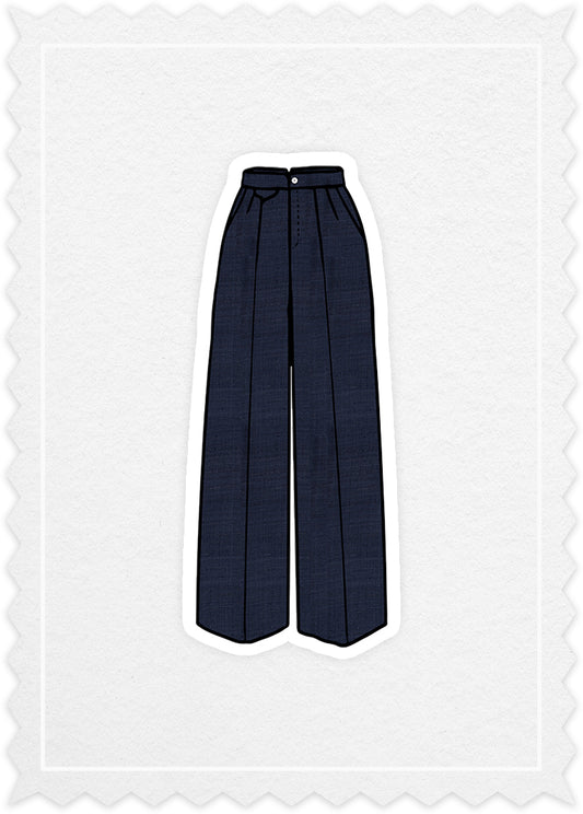 Tasar Silk 'Carlotta Pants'