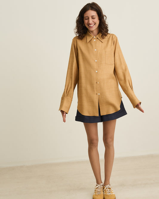 Tasar Silk 'Milano Shirt'