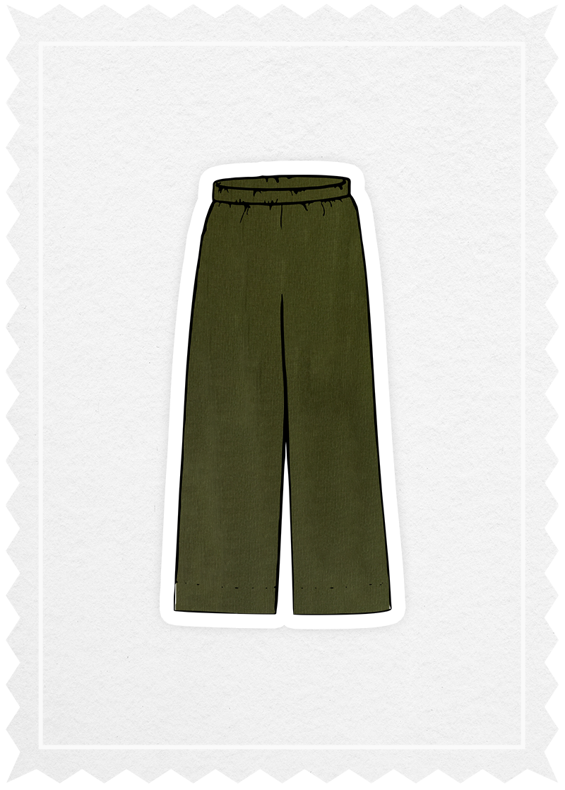 Corduroy "Easy Pants"