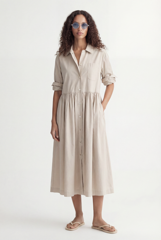 Cotton 'Martha' Dress