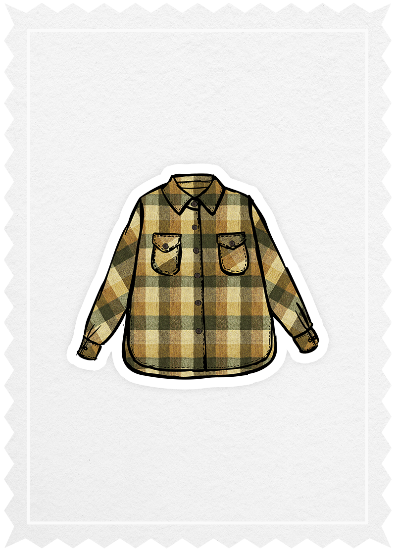 "Overshirt" in Harris Tweed