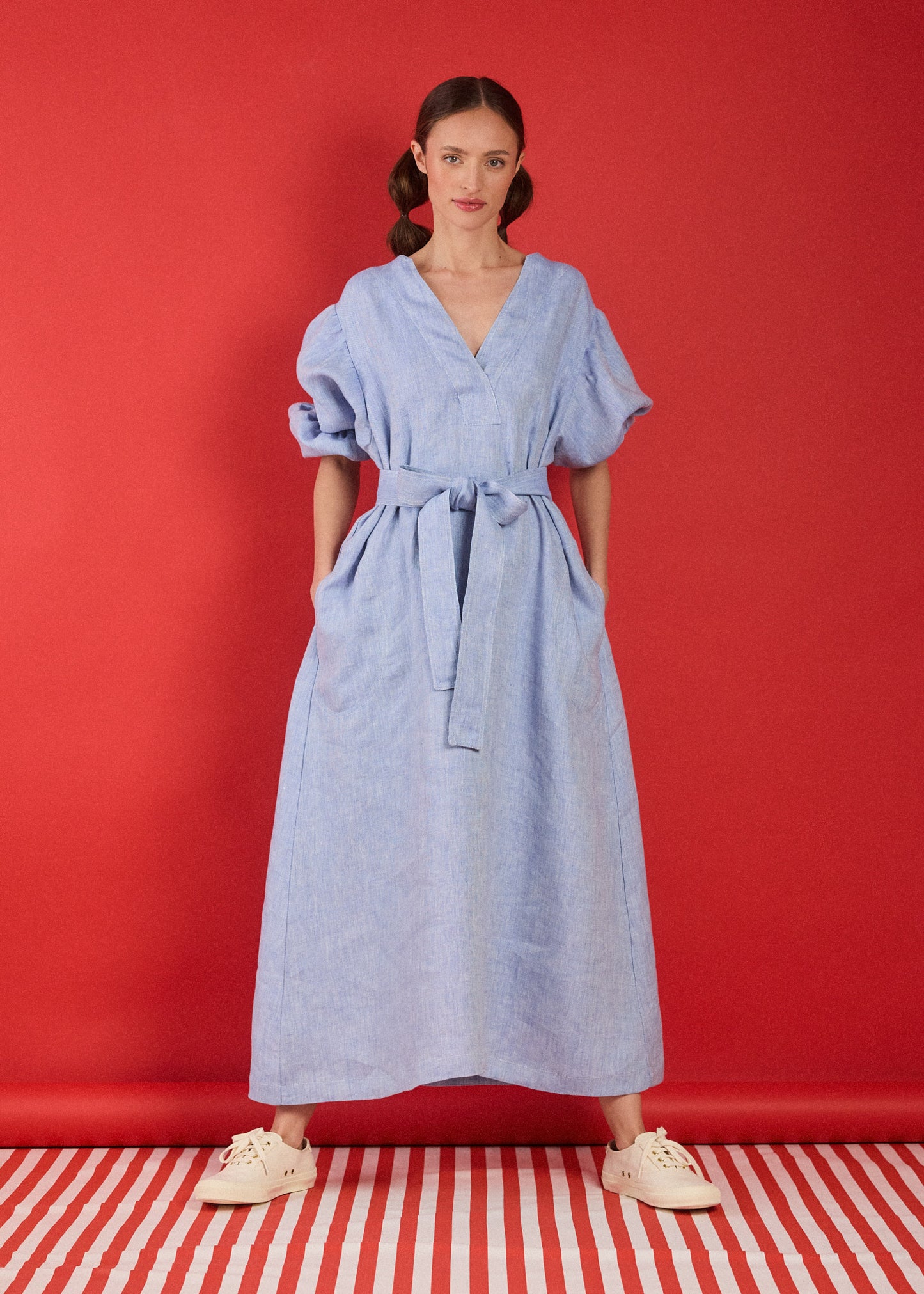 Linen 'Prinzessin Dress'