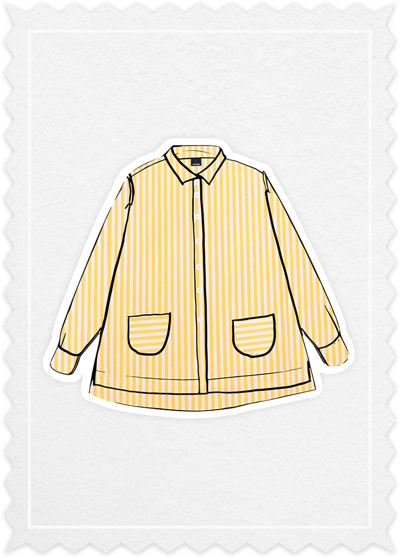 Striped 'Pocket Shirt'
