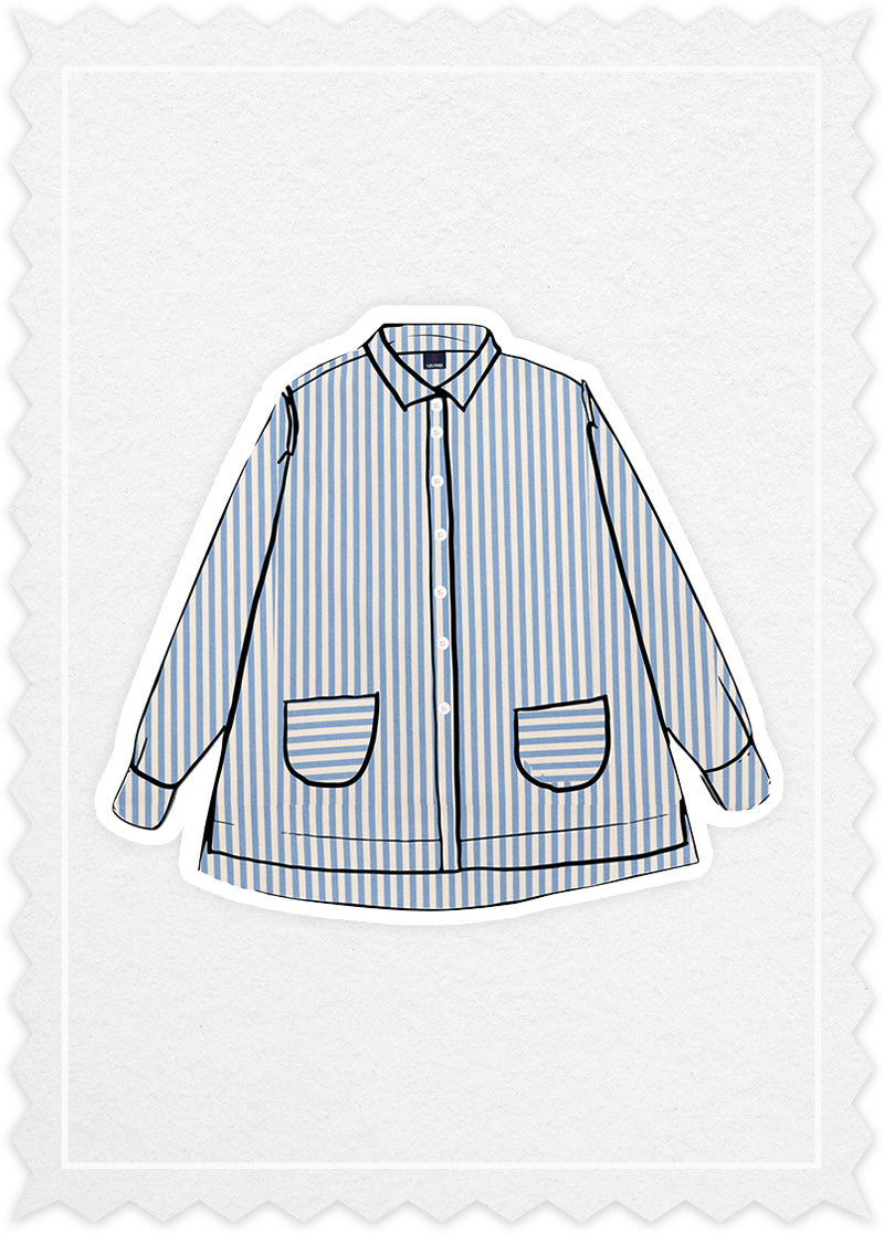 Striped 'Pocket Shirt'