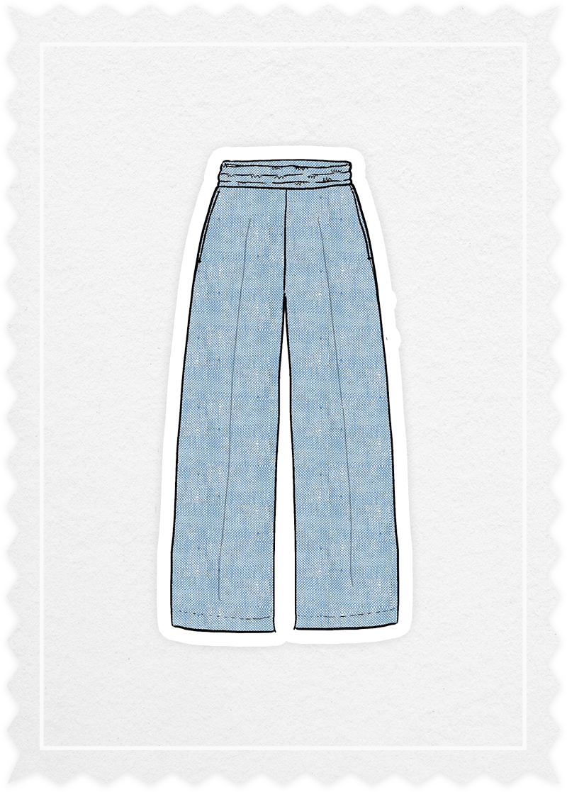 Linen 'Loose Pants'