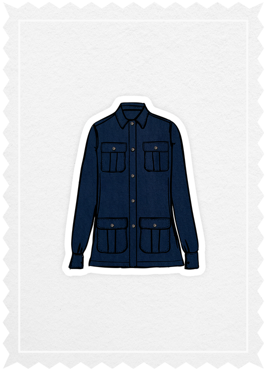 Denim "Safari Jacket"